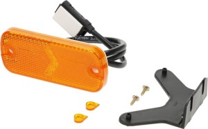 Lampa obrysowa LED, prostokątna 12/24V z wtyczką Jaeger Kramp LA30111