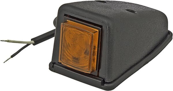 Lampa obrysowa LED, kwadratowa 0.5/1W 12/24V pomarańczowa 3 LED Kramp LA30152
