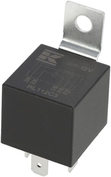 Miniprzekaźnik 12V, przełączanie, 30A/40A, bez uchwytu RL112C3