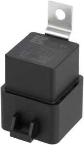 Miniprzekaźnik 12V, przełączanie, 30A/40A, z rezystorem, z uchwytem i ramą do podłączenia RL112C3RS