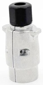 Wtyczka przyczepy 7-biegunowa, aluminiowa, 12V zaciski śrubowe TR00007KR
