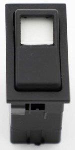 Przełącznik kołyskowy, II+I-0, off-on-on, 12V 7-pin podświetlany z żarówką SW10031KR