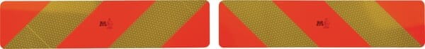 Zestaw tablic ostrzegawczych 566x132 mm KL3 (lewa+prawa) WB3785400KL3RR