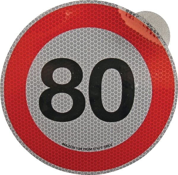 Naklejka 80 km Włochy WB7980IT