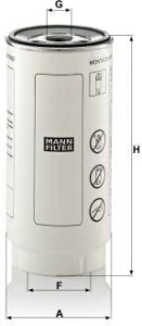 Filtr paliwa PL6031X