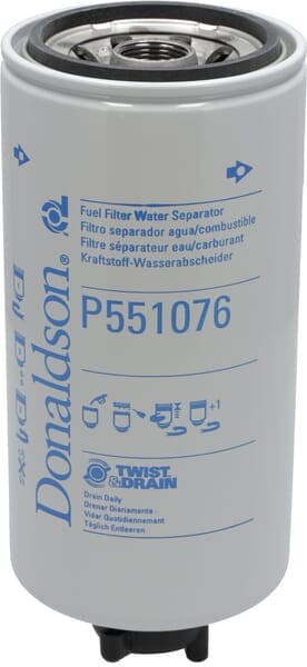 Filtr paliwa z separatorem wody, przykręcany P551076