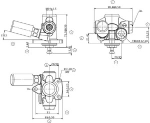 Pompa ssąca, pasuje do John Deere RE46375KR