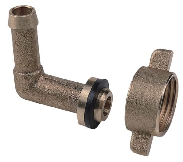Zł.kąt. 90° 10 mm z nakr. 1/2" 006520