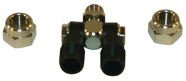 Uchwyt dyszy 1/4"+3/8" nakręt. 004760