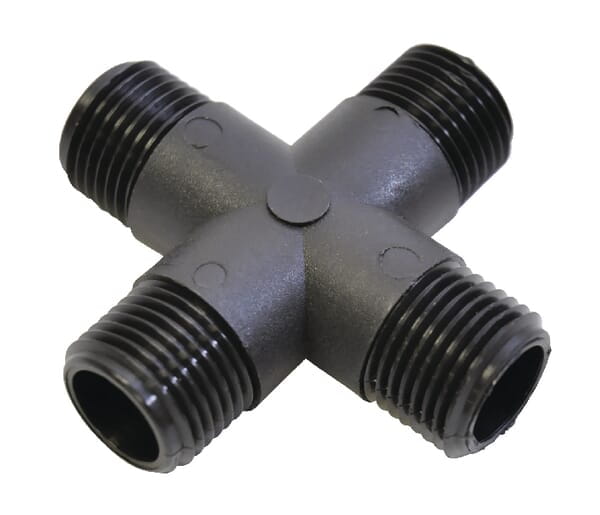 Kształtka krzyżowa 45° 1/2" gwint zew. Arag 150020
