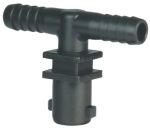 Uchwyt rozpylacza z 2 przyłączami węża 10 mm 413121