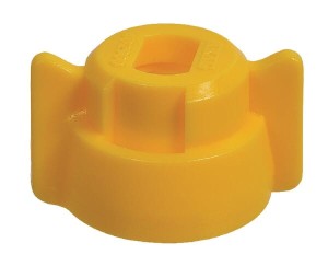 Pokrywka dyszy, bagnet, SW8, żółty, z uszczelką, 25 szt., Arag 40290006P025