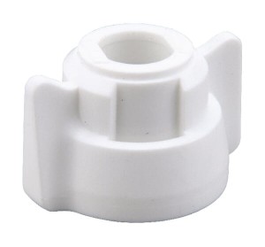 Pokrywka dyszy, bagnet, SW11, biały, z uszczelką, 25 szt., Arag 40290102P025