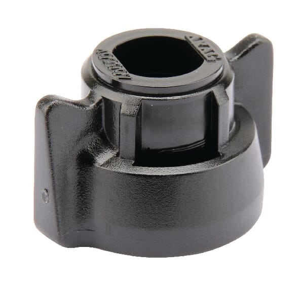Pokrywka dyszy, bagnet, SW11L, czarny, z uszczelką, 25 szt., Arag 40290701P025