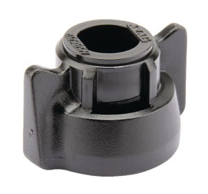 Pokrywka dyszy, bagnet, SW11L, czarny, z uszczelką, 25 szt., Arag 40290701P025