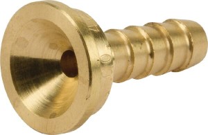 Króciec węża, mosiądz, 1/4" 4251250