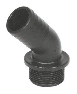 Przyłącze węża 45° 40 mm x 1 1/4" gwint zew. 8014302