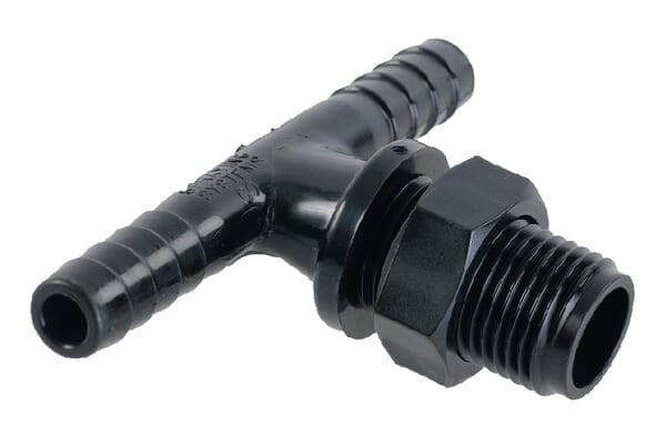 Złączka węża, trójnikowa 2x3/8"-11/16 8120NYB406TD