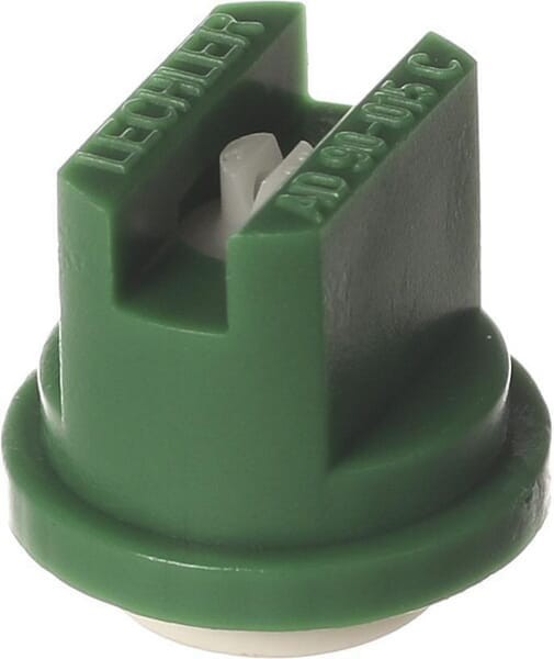 Rozpylacz płaskostrumieniowy AD 90° 015 zielony ceramiczny Lechler AD90015C