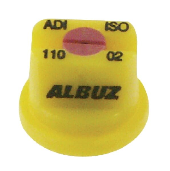 Rozpylacz płaskostrumieniowy ADI 110° 02 żółty ceramiczny Albuz ADI11002