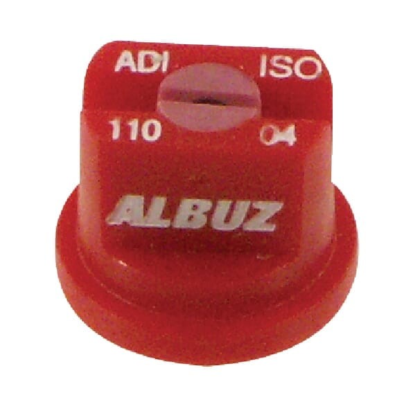 Rozpylacz płaskostrumieniowy ADI 110° 04 czerwony ceramiczny Albuz ADI11004