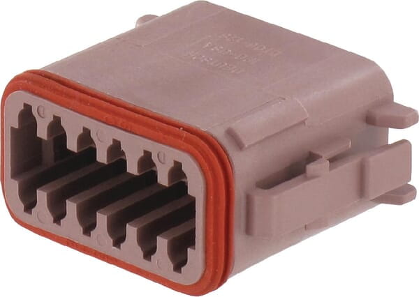 Obudowa wtyczki 12 P. Fem. DT DSDT0612SD