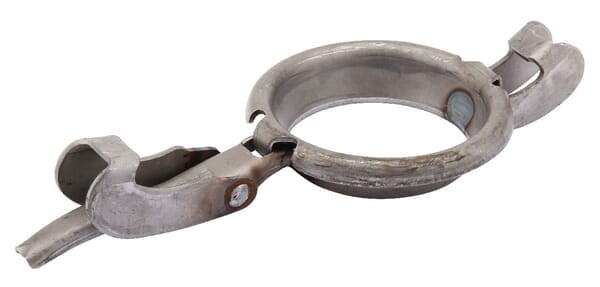 Zamknięcie dźwigni oczkowe Bauer, 108 mm czarne 1050184