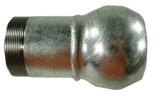 Kula KKV z gwintem zew. bez pierścienia Bauer, 108 mm 1050801