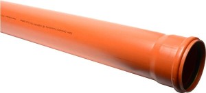 Rura PCW 110mm x 1m 16150110010