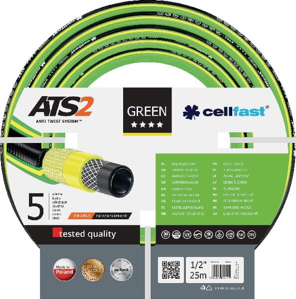 Wąż ogrodowy Green ATS2, Ø 19 mm, 25 mb 1730221925