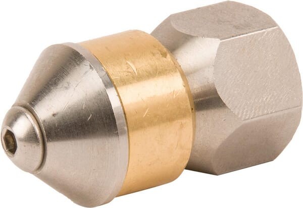 Dysza do czyszczenia rur obrotowa 045 3/8" gwint wewnętrzny 18930124722610
