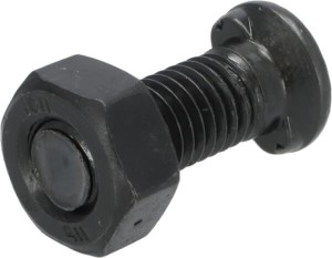 Śruba płużna 2-noskowa z łbem owalnym Kramp, M10 x 30 mm z nakrętką 1030129COP025