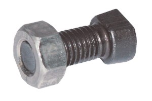 Śruba płużna stoż. płask.z 2 str. z nakrętką 1235C2FBP025
