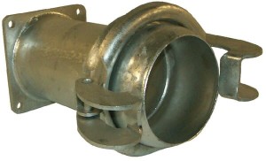 Złącze KKV z kołnierzem czworokątnym Bauer, 4" 4143000