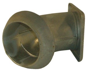 Złącze KKV z kołnierzem czworokątnym łuk 45° Perrot, 5" 5103045Z