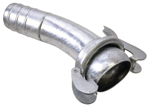 Kolano 45° KKV z przyłączem na wąż Bauer, 5" 5144045