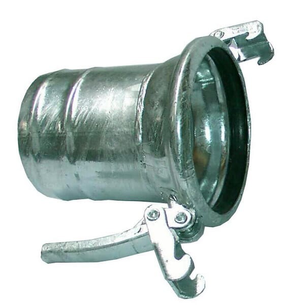 Złącze żeńskie 5" z króćcem redukcyjnym na wąż 4" (100 mm) 5224004