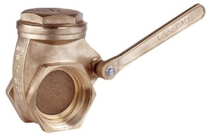 Zasuwa dźwigniowa, 4 cal., RIV560 Turchese 5377RIV5604000