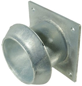 Złącze KKV z kołnierzem czworokątnym Perrot, 6" x 8", Krótki 6100830Z