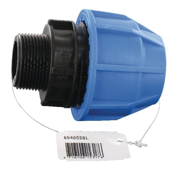 Złączka polietylenowa PE gwint zew. Supreme S16, 40 x 1¼" 654055SL