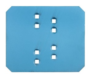 Piętka płozy XP-6 lewa/prawa pasująca do Rabe Kramp 27081400KR