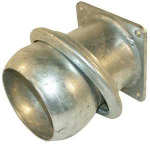 Złącze KKV 8" z kołnierzem czworokątnym przykręcanym, kołnierz 185 mm 8133000Z