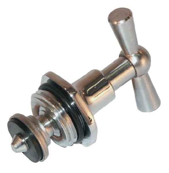 Zawór grzybkowy zaworu czerpalnego z pokrętłem prostym, 1/2" AV912