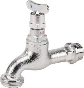 Zawór kranowy model Francuski, chrom 1/2" AVFC1234