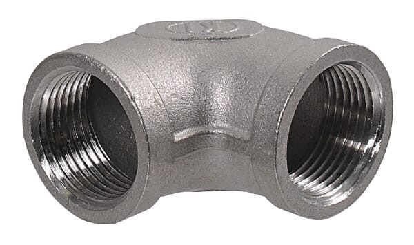 Kolano 90° st.nier. 2xGW 1" FG901RVS