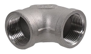 Kolano 90° st.nier. 2xGW 3/4" FG9034RVS