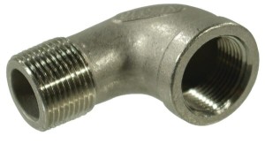 Kolano 90° st.nier. GW/GZ 1/2" FG9212RVS