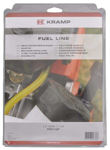 Wąż do paliw uniwersalny Kramp Blister,  6 x 10 mm 7,5 m FGP011687
