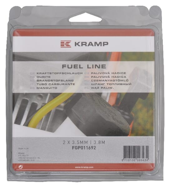Wąż do paliw uniwersalny Kramp Blister,  2 x 3,5 mm 3,8 m FGP011692