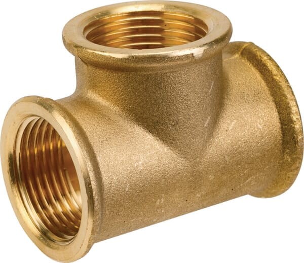 Mosiężne Trójnik  3xGW 1" FG1301MS
